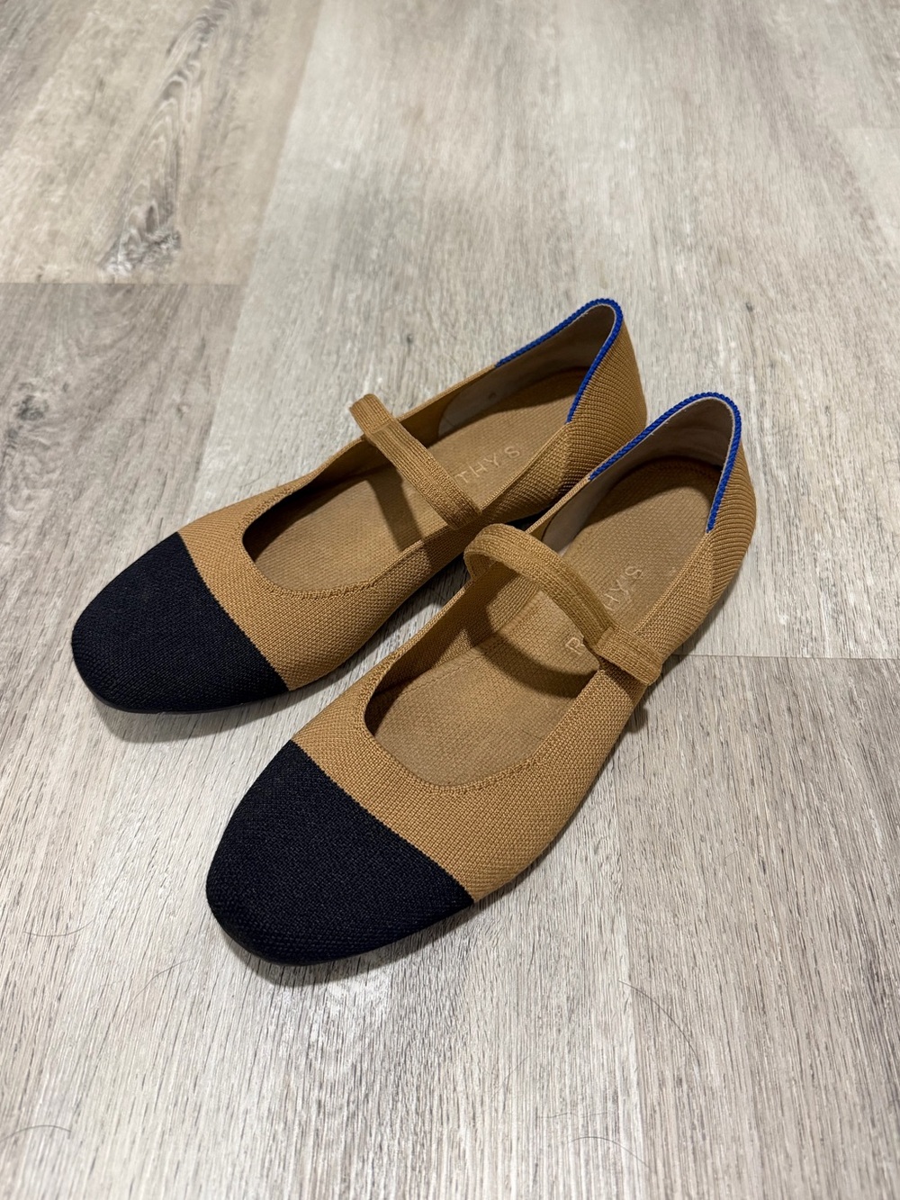 Rothy’s The Square Mary Jane Wren Cap Toe